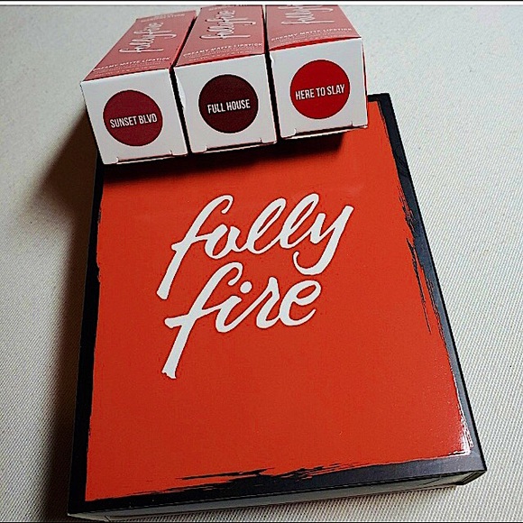 🆕FOLLY-FIRE:EXPENSIVE HABITS COMES WITH SET OF 3/CREAMY&SMOOTH&LONGLASTING NWT - Picture 10 of 12